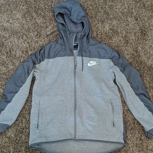 Nike Men's L Gray sweatshirt jacket